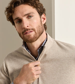 Peter Millar Crown Comfort Quarter-Zip Pullover