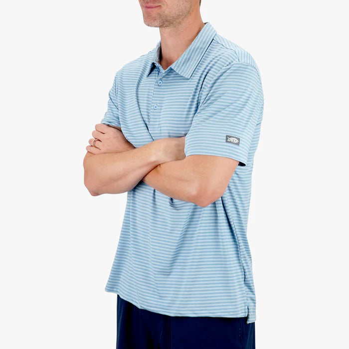 AFTCO MFG Men's Sport Shirt Aftco Link SS Performance Polo Shirt