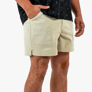 AFTCO MFG Mens Shorts PELICAN / S Aftco Flex 01 Short || David's Clothing M128PEL
