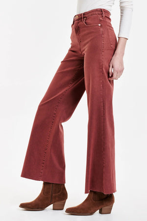 DEAR JOHN DENIM Women's Jeans Dear John Fiona Super High Rise Wide Leg Jeans || David's Clothing