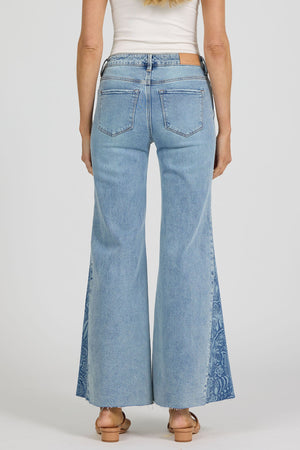 DEAR JOHN DENIM Women's Jeans Dear John Hendrix Contrast Leg Jeans