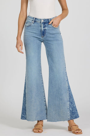 DEAR JOHN DENIM Women's Jeans Dear John Hendrix Contrast Leg Jeans