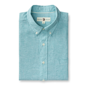 DUCK HEAD Men's Sport Shirt Duck Head Linen Cotton Oxford Sport Shirt || David's Clothing