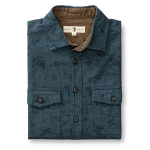 DUCK HEAD Men's Sport Shirt Duck Head Slater Moleskin Overshirt