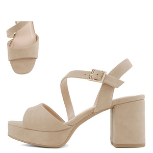 FORTUNE DYNAMIC Women's Shoes NUDE / 5.5 Emery Dress Heel EMERYDNUD