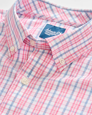 JOHNNIE O Men's Sport Shirt Johnnie-O Everyday Performance Button Down Shirt - Tinsley Plaid