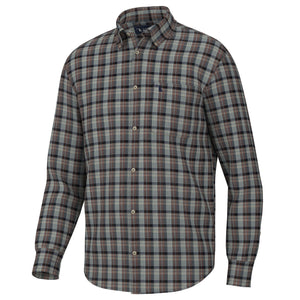 LOCAL BOY OUTFITTERS Men's Sport Shirt CHARCOAL/NAVY/WINE / S Local Boy Men's Grange Dress Shirt L1500051CNW