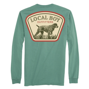 LOCAL BOY OUTFITTERS Men's Tees Local Boy Men's GSP Badge Long Sleeve T-Shirt