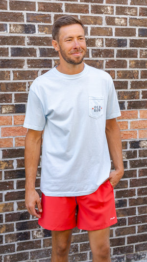 OLD ROW Men's Tees Old Row Good Boy's Club Jeep USA Pocket Tee