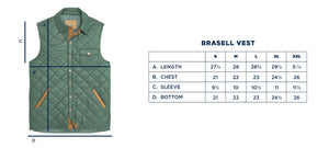 ONWARD RESERVE Men's Outerwear Onward Reserve Braswell Vest - Dark Forest