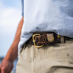 OVER UNDER CLOTHING Men's Belts Over Under Waterproof Single Shot Belt Duck Camo