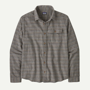 PATAGONIA Men's Sport Shirt Patagonia Men's Long-Sleeved Lightweight Fjord Flannel Shirt