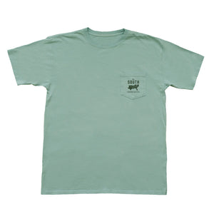 PEACH STATE PRIDE Men's Tees Peach State Pride God's Country Short Sleeve Pocket Tee