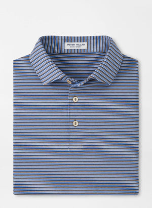 PETER MILLAR Men's Polo POPLAR BROWN / S Peter Millar Lenway Performance Jersey Polo MF25EK31SPB