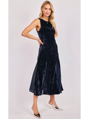 SADIE AND SAGE Women's Dresses Sadie and Sage Midnight Velvet Dress