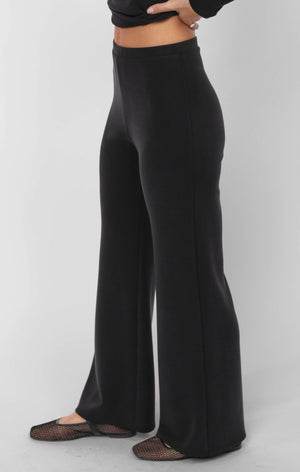 SADIE AND SAGE Women's Pants Sadie And Sage Hustle Knit Wide Leg Pants