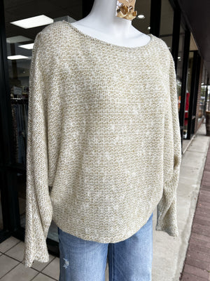 SADIE AND SAGE Women's Top Sadie And Sage Billie OTS Dolman Sleeve Knit Top