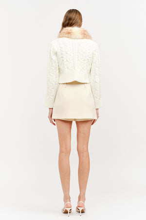 SOFIE THE LABEL Women's Cardigans Angie Fur Cardigan