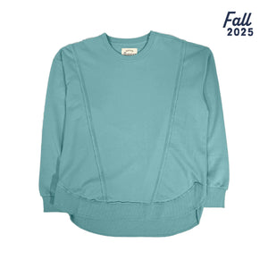 SOUTHERN FRIED COTTON Women's Sweatshirt SEAFOAM / S Southern Fired Cotton Sunrise to Sunset Sweatshirt SFBRW040