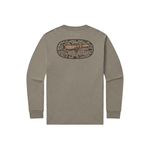 SOUTHERN MARSH COLLECTION Kid's Tees Southern Marsh Youth Duck Hotline - Long Sleeve
