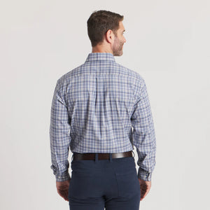 SOUTHERN MARSH COLLECTION Men's Sport Shirt Southern Marsh Grainger Performance Plaid Dress Shirt