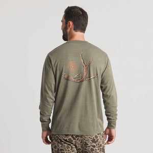 SOUTHERN MARSH COLLECTION Men's Tees Southern Marsh SEAWASH™ Tee - Rut- Long Sleeve