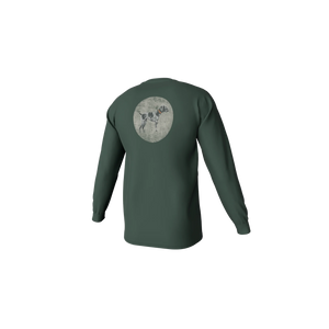 Southern Point Co. Kid's Tees Southern Point Youth Vintage Circle Greyton Long Sleeve Pocket Tee