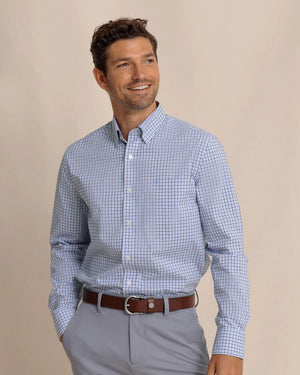 SOUTHERN TIDE Men's Sport Shirt Southern Tide Charleston Summerton Plaid Sport Shirt