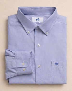 SOUTHERN TIDE Men's Sport Shirt Southern Tide Offshore End on End Sport Shirt