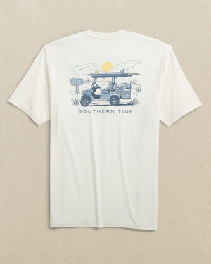 SOUTHERN TIDE Men's Tees Southern Tide Golf Cart Short Sleeve T-Shirt