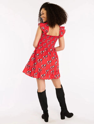 STEWART SIMMONS Women's Dresses Stewart Simmons Georgia The Poplin Smocked Dress || David's Clothing