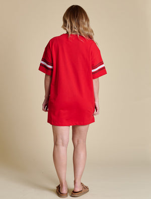 STEWART SIMMONS Women's Dresses Stewart Simmons Georgia The Sideline T-Shirt Dress