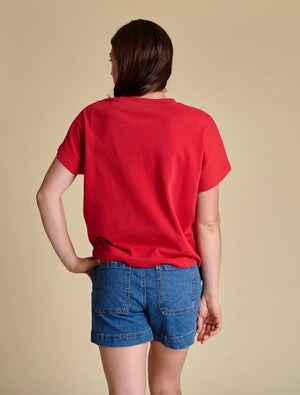 STEWART SIMMONS Women's Top Stewart Simmons The Boxy Chenille Shirt - Georgia || David's Clothing