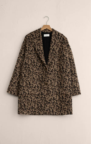 Z SUPPLY Women Jackets Z Supply Lennon Leopard Coat