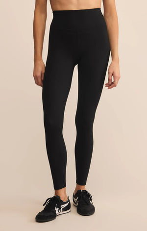 Z SUPPLY Women's Pants Z Supply Sporty Rib Ankle Legging || David's Clothing