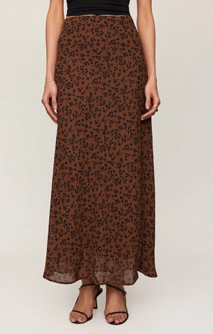Z SUPPLY Women's Skirts Z Supply Europa Leopard Maxi Skirt