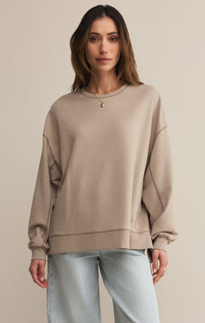 Z SUPPLY Women's Sweatshirt Z Supply Modern Weekender || David's Clothing