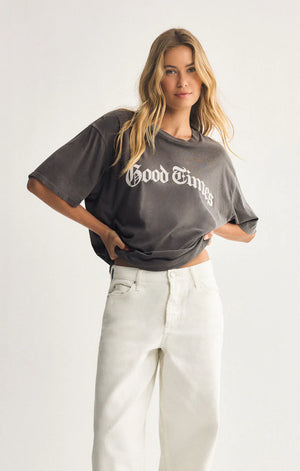 Z SUPPLY Women's Top Z Supply Good Times City Tee || David's Clothing