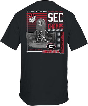 Youth 2024 UGA SEC Champions Years Flag SS T-Shirt