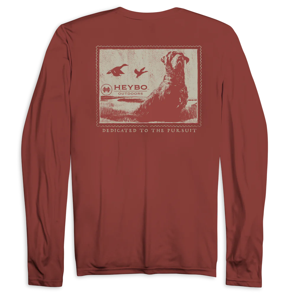 Heybo Weathered Lab Stamp LS Tee