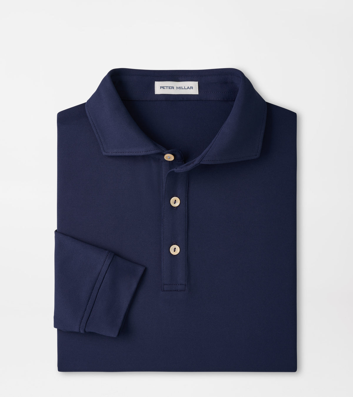 Peter Millar Lyons Performance Jersey Long-Sleeve Polo