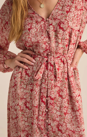 Z Supply Della Floral Maxi Dress