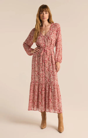 Z Supply Della Floral Maxi Dress