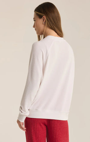 Z Supply Peace And Joy Cloud Knit Top