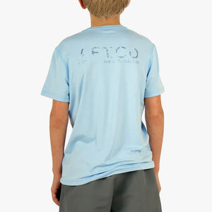 AFTCO MFG Kid's Tees Aftco Youth Samurai SS Performance Shirt || David's Clothing