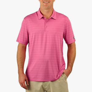 AFTCO MFG Men's Polo Aftco Link SS Performance Polo Shirt || David's Clothing