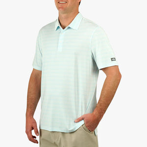 AFTCO MFG Men's Polo Aftco Link SS Performance Polo Shirt || David's Clothing