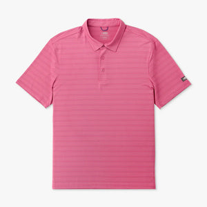 AFTCO MFG Men's Polo FLAMINGO PINK / S Aftco Link SS Performance Polo Shirt || David's Clothing M64221FLPK