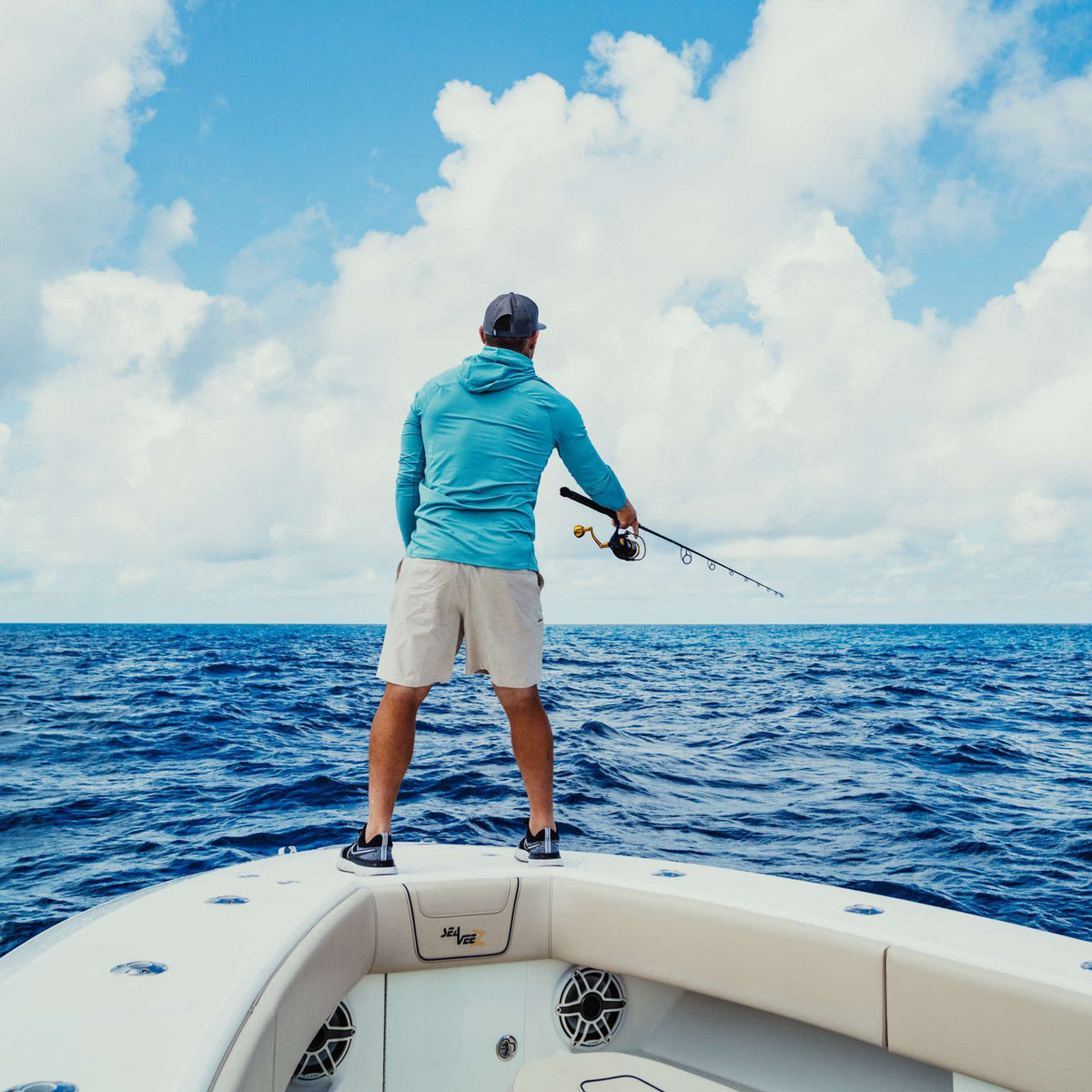 AFTCO MFG Men's Shorts Aftco 365 Hybrid Chino Fishing Shorts