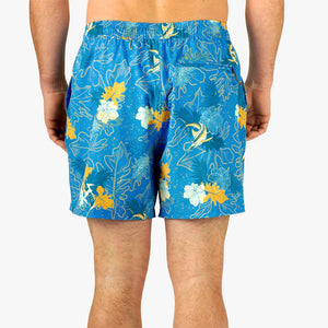 AFTCO MFG Men's Shorts Aftco Strike Printed Swim Shorts For Men